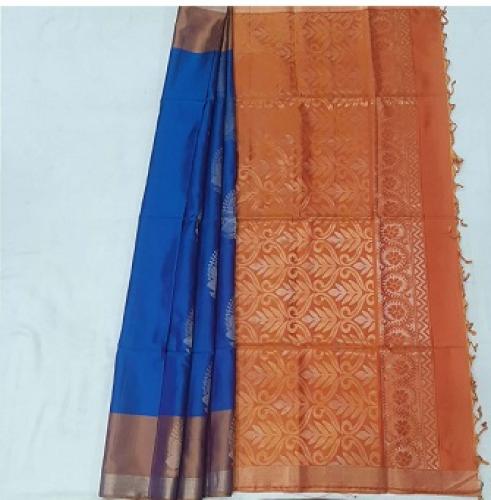 SOFT SILK SAREE WITH BLOUSE